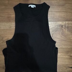 James Perse size 1 Black tank Top women